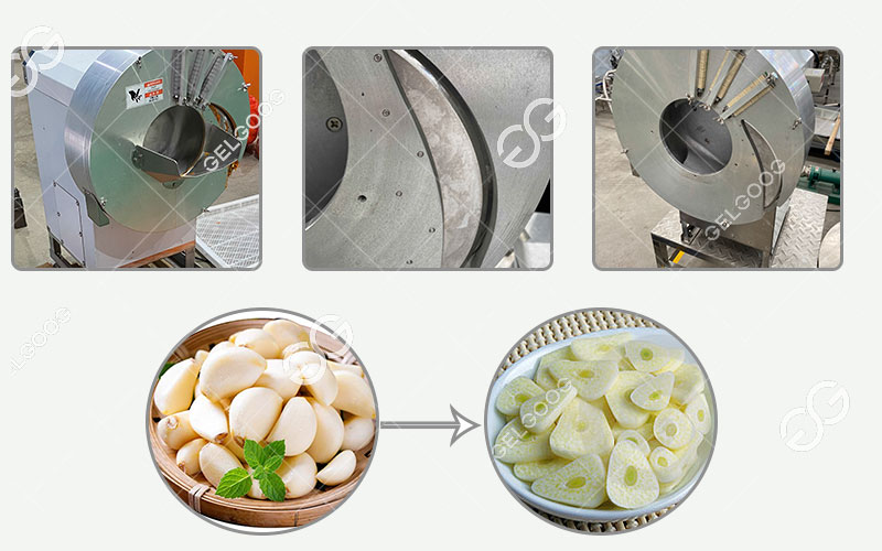garlic cutter machine